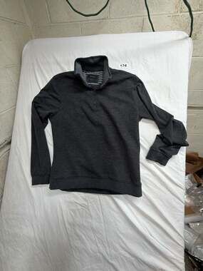 Porter & Ash 2-Tone Structure Quarter-Zip Pullover Sweater